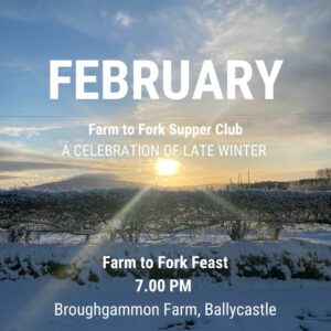 farm to fork supper club antrim february