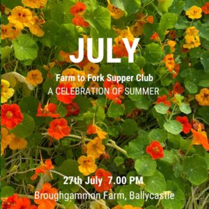 farm to fork supper club antrim ballycastle northern ireland july